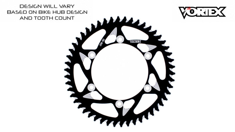 Vortex Racing 38 Tooth 520 Rear Sprocket - Black