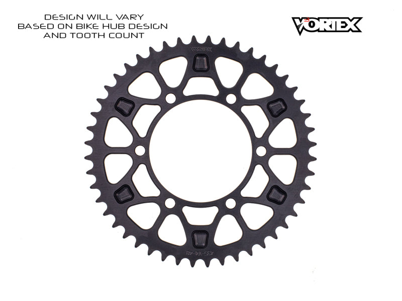 Vortex Racing V4 45 Tooth 520 Rear Sprocket - Hardcoat