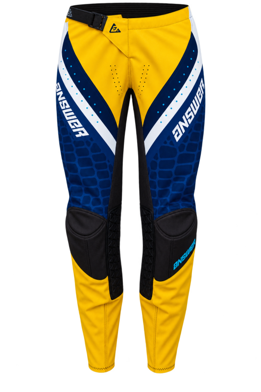 Answer  Syncron Raceday Pants Yellow/Navy/Cyan/White Size - 42