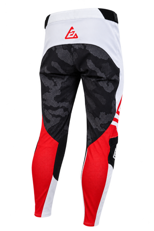 Answer LE Elite Camo Pants Red/White/Black Youth Size - 28