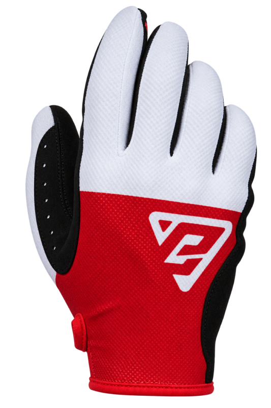 Answer  Ascent Gloves Red/White/Black - Large