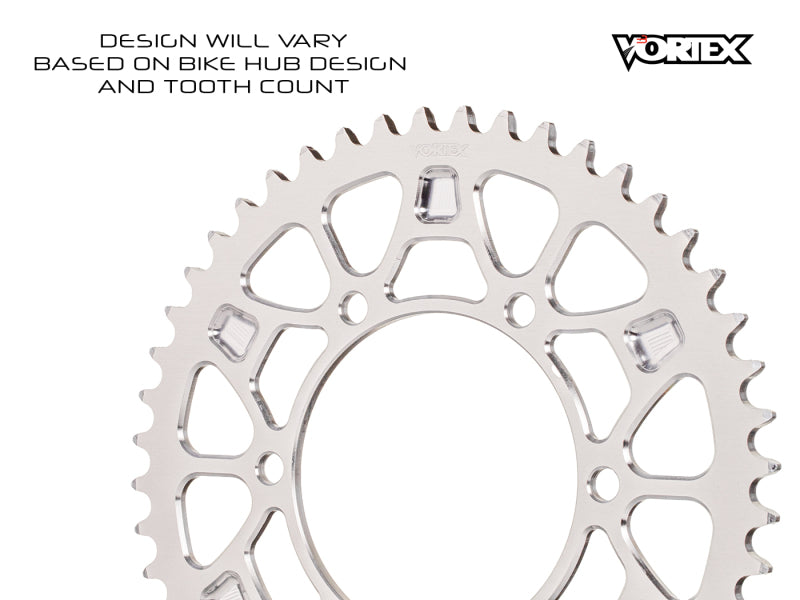 Vortex Racing V4 41 Tooth 520 Sprocket Use w/ 3766 Front - Silver