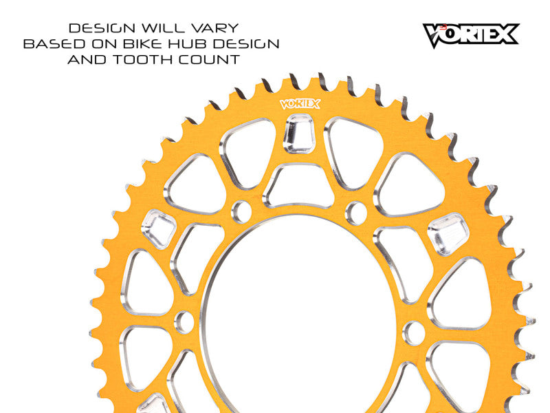 Vortex Racing V4 41 Tooth 520 Sprocket Use w/ 3766 Front - Orange