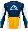 Answer  Syncron Raceday Jersey Yellow/Navy/Cyan/White - XS