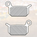Renthal 21+ Gas Gas/ 18-23 Husqvarna/ 06-23 KTM 50-65 Front / Rear Works Brake Pads