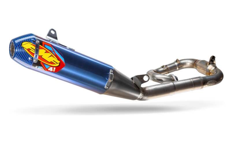 FMF Racing 26+ Yamaha YZ450F Factory Anod 4.1 RCT w/ Carbon Cap - Complete System w/ TI MB Header