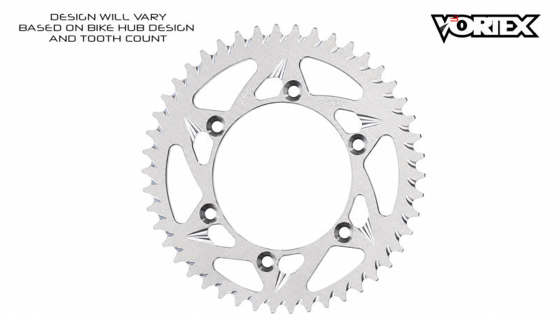 Vortex Racing 66 Tooth 520 Rear Sprocket - Silver