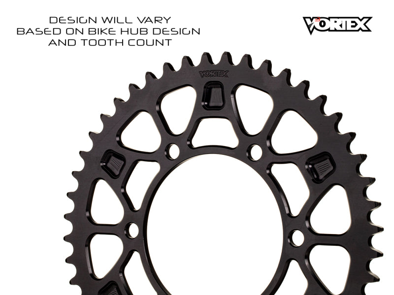 Vortex Racing V4 46 Tooth 525 Rear Sprocket - Hardcoat