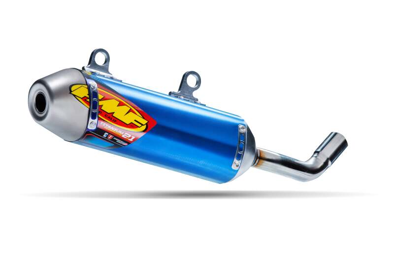FMF Racing Yamaha YZ125 2002-21/YZ125X 2020-22 Titanium Powercore 2.1 Silencer
