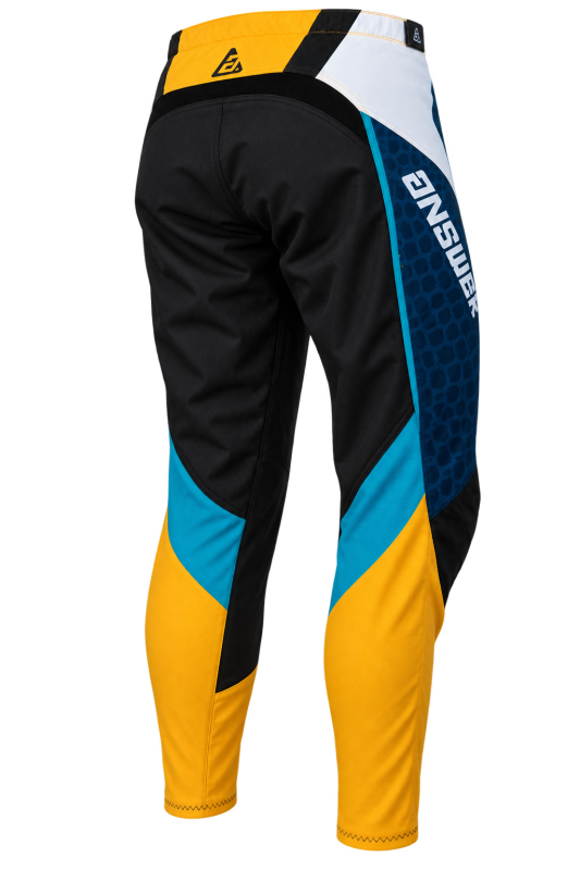Answer  Syncron Raceday Pants Yellow/Navy/Cyan/White Size - 36