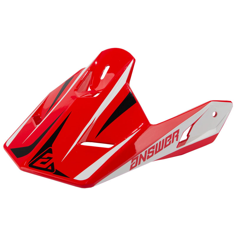 Answer 26 AR1 Mototown Glossy Visor Youth - Red/White/Black