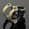 Renthal V2 Apex Stem 35 x 40 mm. -  Black/AluGold