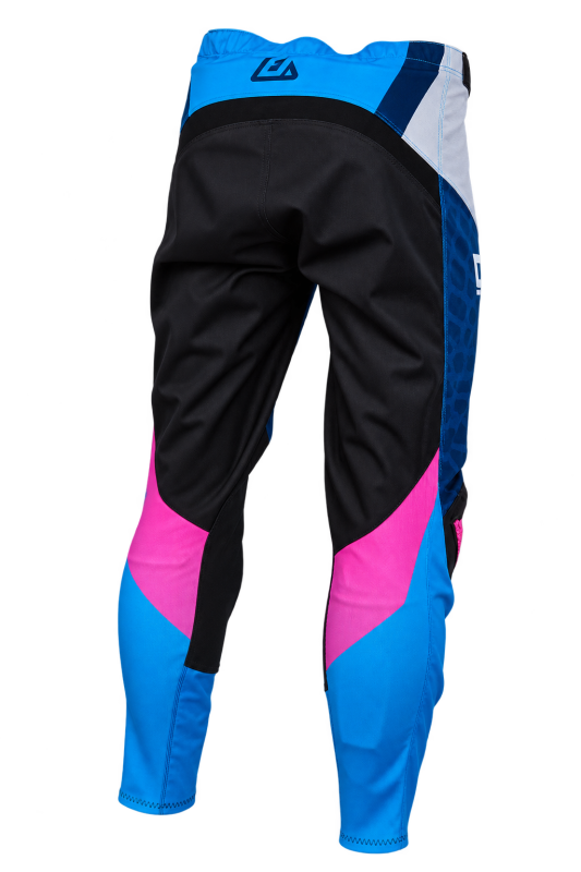 Answer  Syncron Raceday Pants Dark Blue/Cyan/Grey/Purple Youth Size - 16