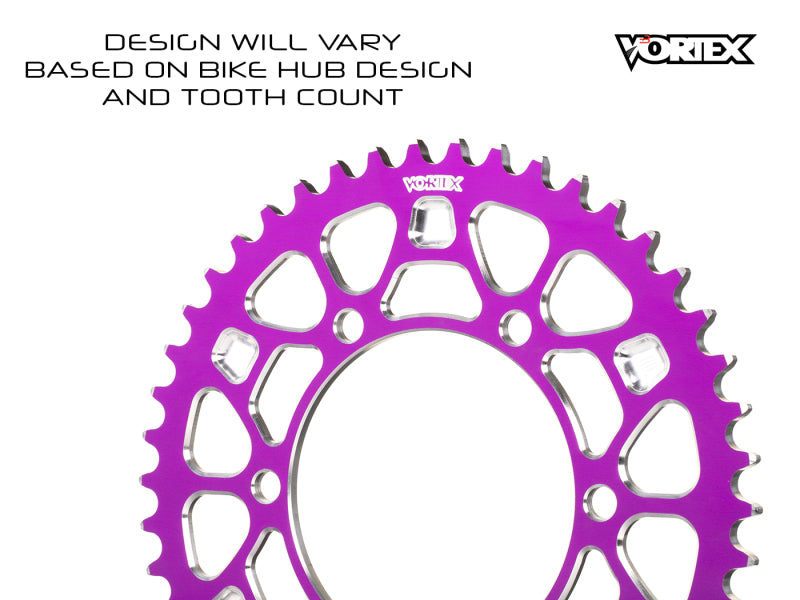 Vortex Racing V4 41 Tooth 520 Sprocket Use w/ 3766 Front - Purple