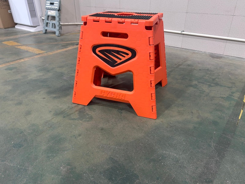 Cycra Fold Up Motostand Orange W/Decal